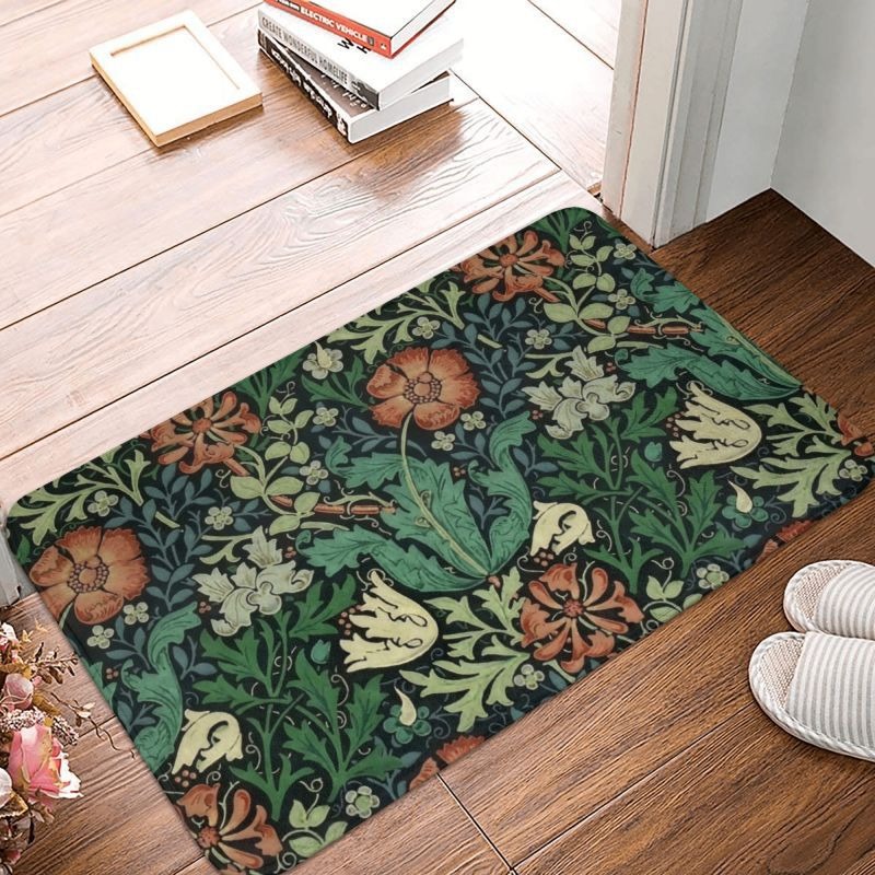 Home Textiles Rug - William Morris Rug Front Floor Door