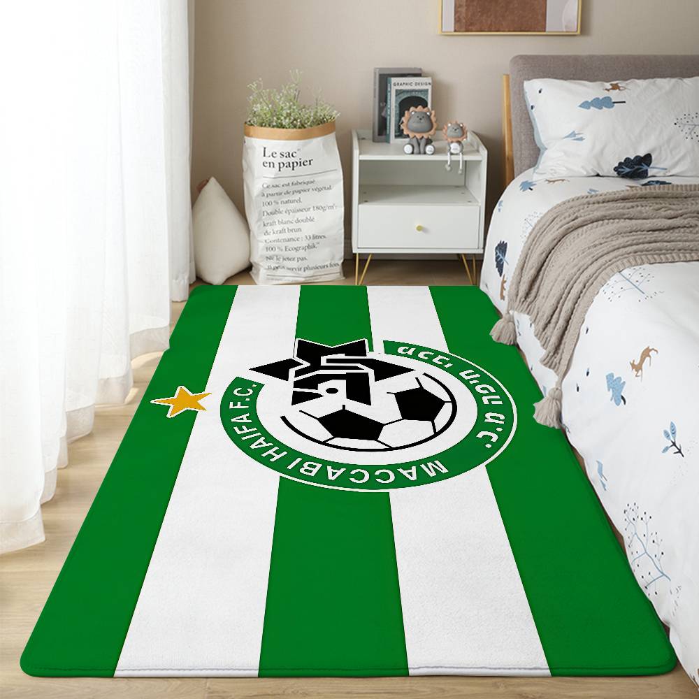 Home Textiles Rug - M-Maccabi-H-Haifas Floor Mat For Living Room
