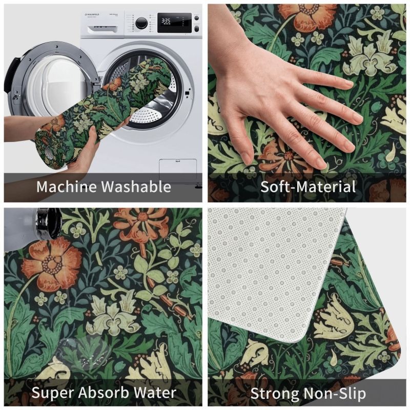 William Morris  Rug Front Floo - Home Textiles Rug ulasan dan harga