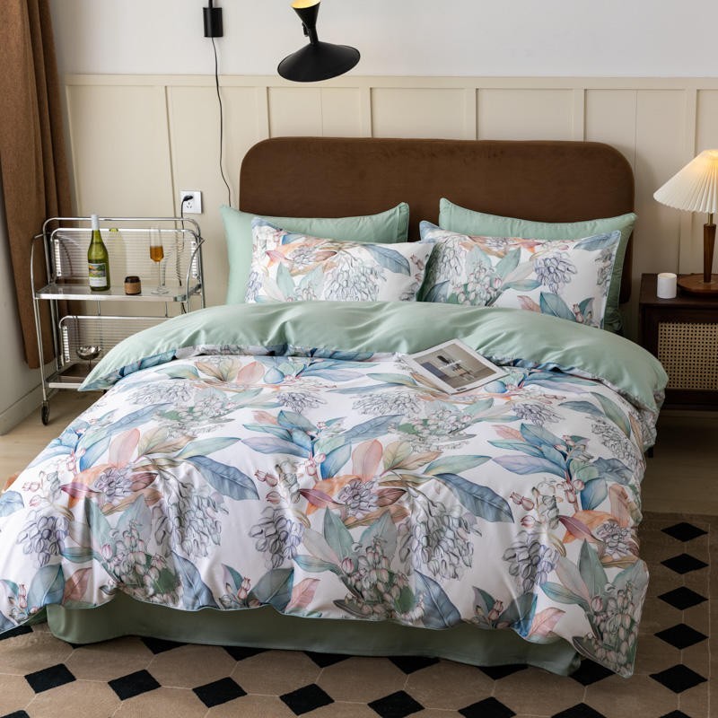100%Egyptian Cotton Vibrant Tr - Home Textiles Premium ulasan dan harga