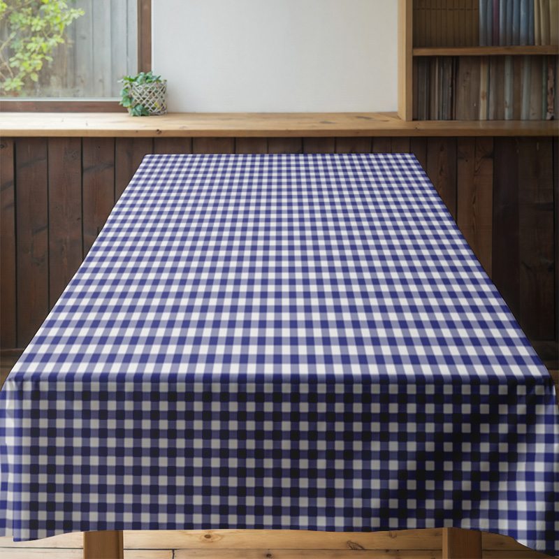 Classic Checkered Tablecloth - - Home Textiles Premium ulasan dan harga