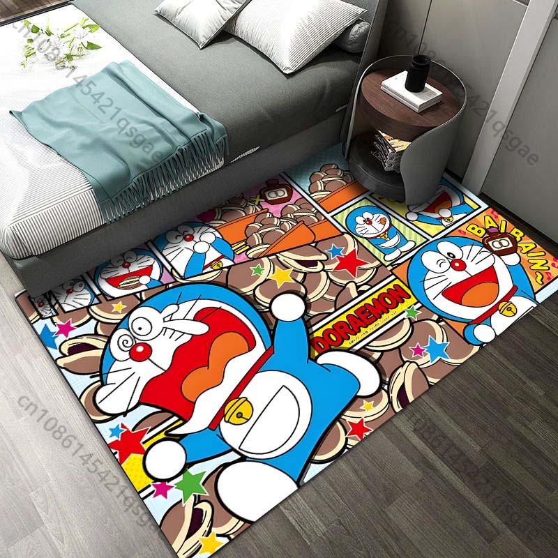 Japan D-Doraemon with Friends  - Home Textiles Rug ulasan dan harga