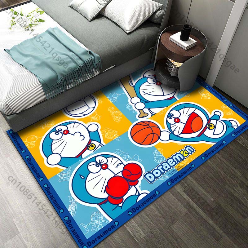 Japan D-Doraemon with Friends  - Home Textiles Rug ulasan dan harga