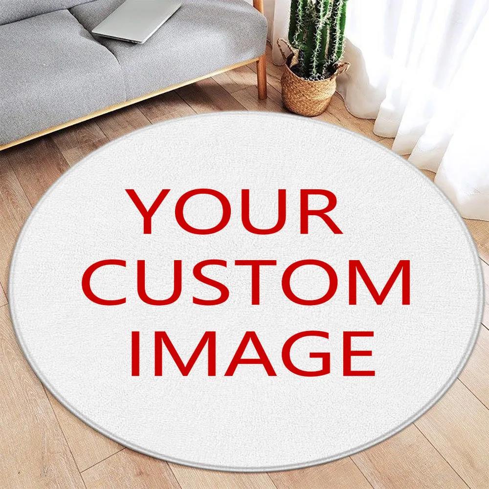Custom Cartoon Animal Round Ru - Home Textiles Rug ulasan dan harga