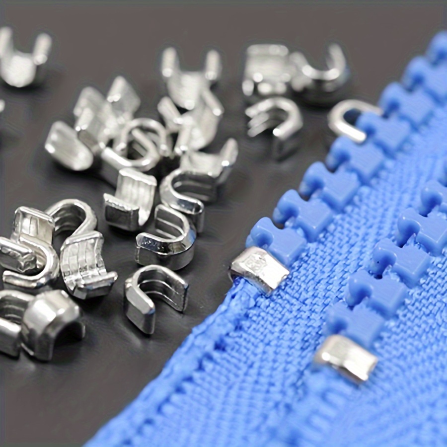 200pc Metal Zipper Stopper Set - Home Textiles Premium ulasan dan harga