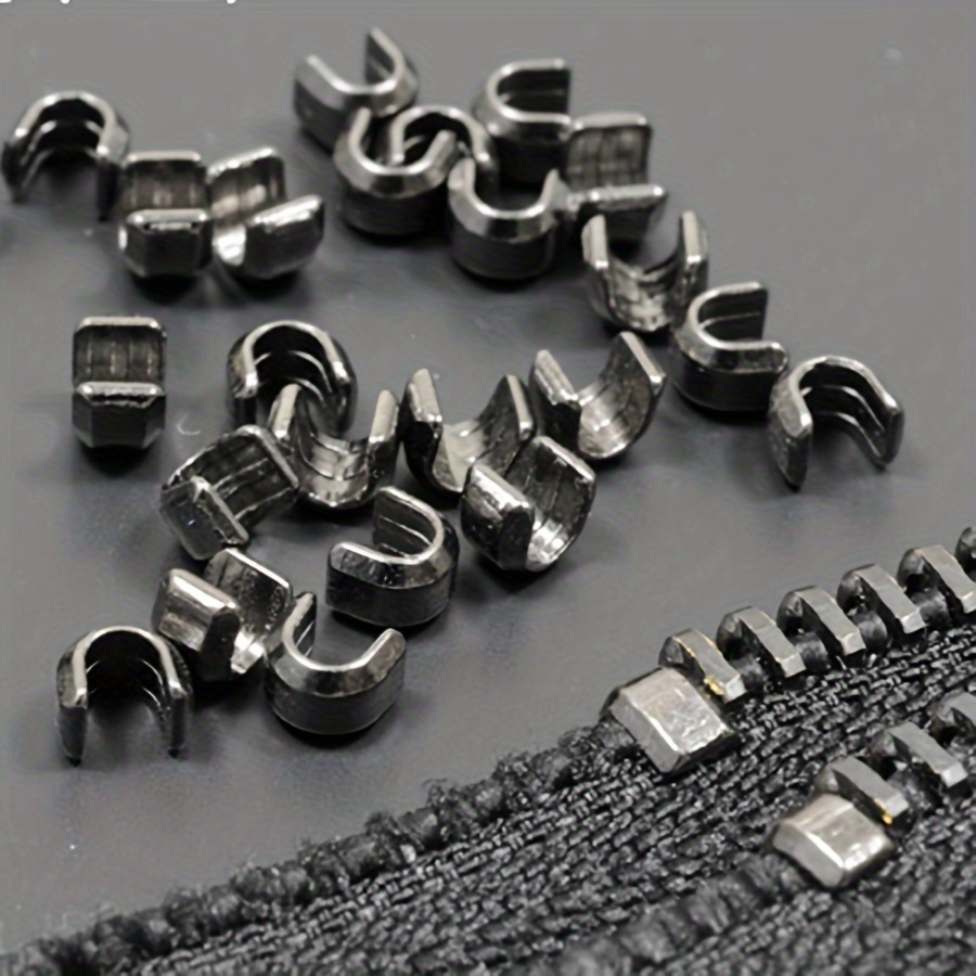 200pc Metal Zipper Stopper Set - Home Textiles Premium ulasan dan harga
