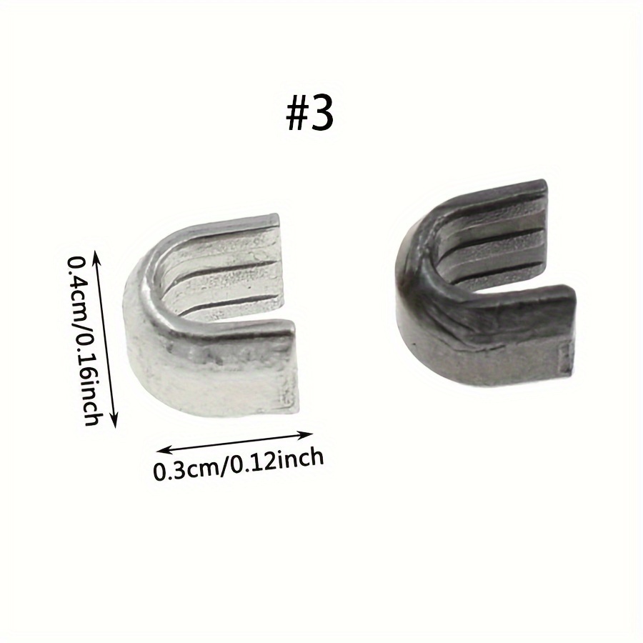 200pc Metal Zipper Stopper Set - Home Textiles Premium ulasan dan harga