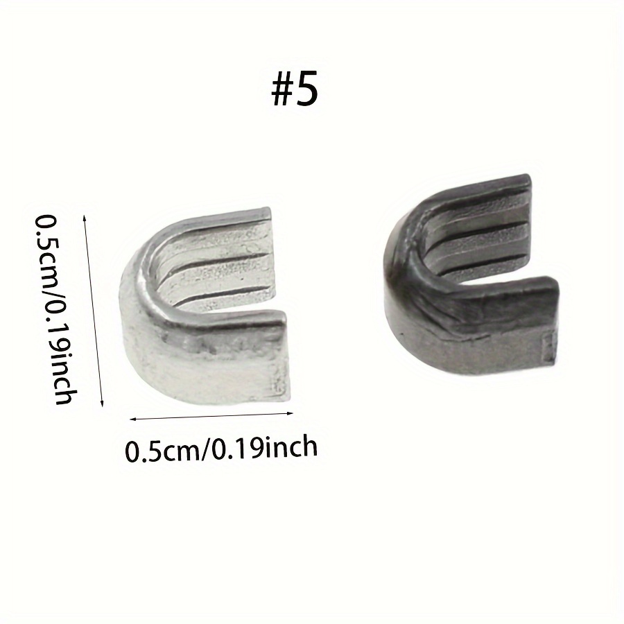 200pc Metal Zipper Stopper Set - Home Textiles Premium ulasan dan harga