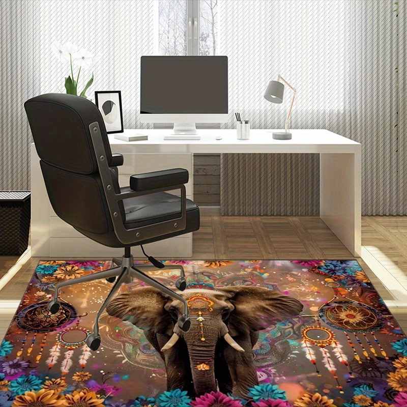 Elephant Mandala Rug: Ethnic F - Home Textiles Rug ulasan dan harga