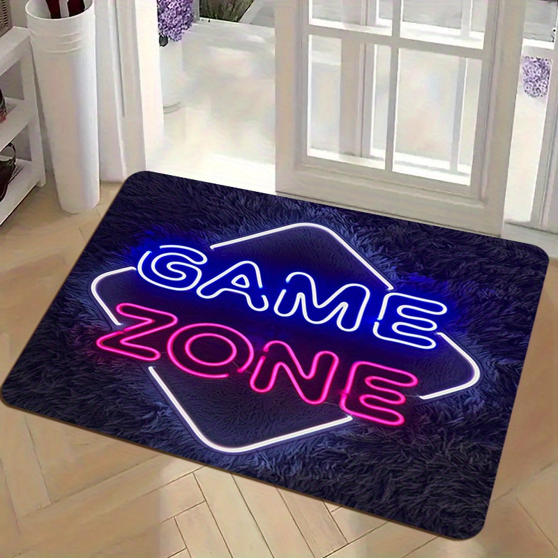 Faux Neon Game Zone Area Rug N - Home Textiles Rug ulasan dan harga