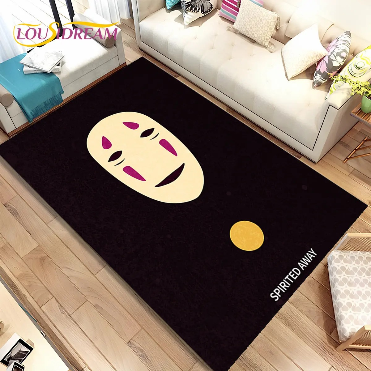 Spirited Away Cartoon Anime Ar - Home Textiles Rug ulasan dan harga