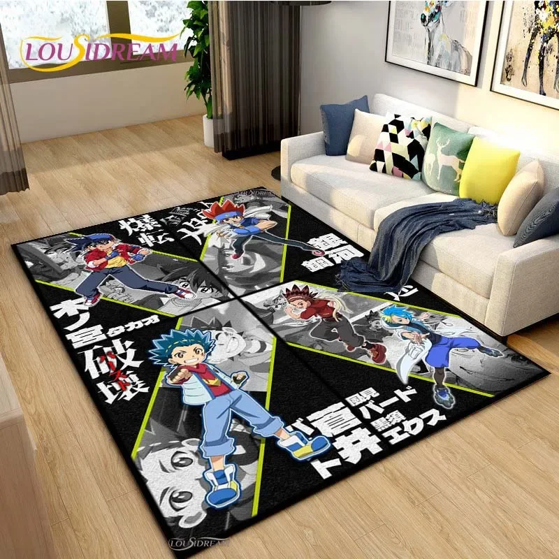 Beyblade Cartoon Anime Carpet  - Home Textiles Rug ulasan dan harga