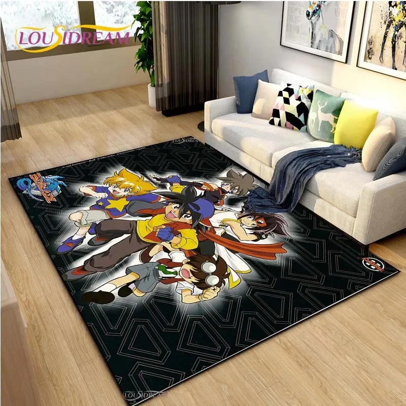 Beyblade Cartoon Anime Carpet  - Home Textiles Rug ulasan dan harga