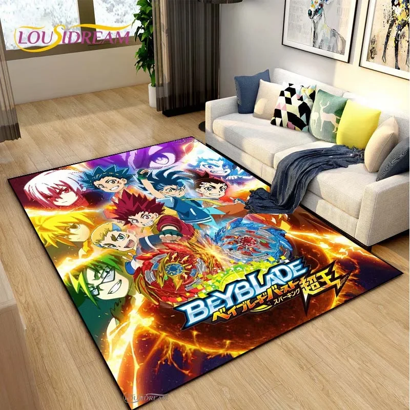 Beyblade Cartoon Anime Carpet  - Home Textiles Rug ulasan dan harga