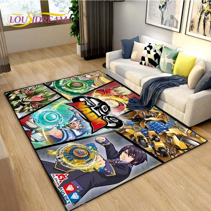Beyblade Cartoon Anime Carpet  - Home Textiles Rug ulasan dan harga